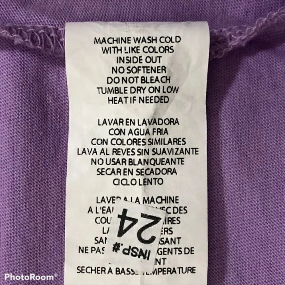 Fabletics Purple Top with Crossover Open Back - Picture 6 of 6